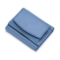 Dompet Kartu Kulit Asli Custom Print untuk Pria Wanita, Dompet Kartu Model Western untuk Menyimpan Uang dan Kartu
