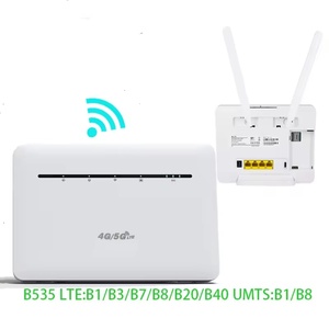 เราเตอร์ LUXURY B535 Pro ความเร็วสูง B535 4G LTE CPE พร้อมแบตเตอรี่ สำหรับใช้ในบ้าน/สำนักงาน รองรับซิม 4G  คลื่นความถี่ B1/2/3/4/5/7/8/12/17/28/66/38/40/41 - Product Image 6