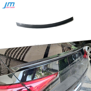 In Fibra di carbonio Spoiler posteriore per Mercedes Benz <span class=keywords><strong>CLS</strong></span> Classe W257 <span class=keywords><strong>C257</strong></span> CLS400 CLS550 AMG 2018 2019 Boot Lid Spoiler Ali car Styling - Product Image 1