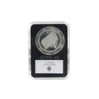 Étui de protection pour pièces de monnaie en mousse EVA noire, support d'affichage, boîte de rangement, capsule, étuis en acrylique transparent, porte-pièces de monnaie en argent