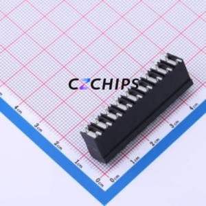 JL212V-SMT-50009BP1 Spring Terminal Block SMD,P=5mm Connector ( Construction: 1x9P )( Pitch: 5mm )( Color: Black ) - Product Image 2