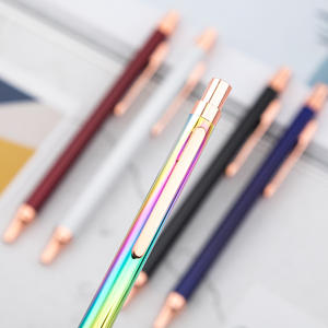 Bolígrafo de Metal con Clip Dorado y Logotipo Personalizado de Alta Calidad, Ancho de Escritura de 1.0 mm - Product Image 2