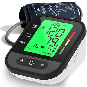 Tensiomètre automatique intelligent pour bras supérieur, <span class=keywords><strong>mesure</strong></span> précise <span class=keywords><strong>de</strong></span> <span class=keywords><strong>la</strong></span> <span class=keywords><strong>pression</strong></span> <span class=keywords><strong>artérielle</strong></span> à domicile sans effort, <span class=keywords><strong>appareil</strong></span> médical domestique électrique - Product Image 4