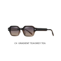 Lunettes de soleil tendance à monture intégrale avec verres PC UV400, durables, unisexes, protection des yeux, pour les sports de plein air et les voyages