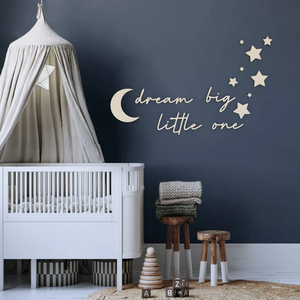 Decoración de pared de habitación para niños, palabras de madera cortadas con láser para colgar en la pared de guardería para guardería infantil - Product Image 3