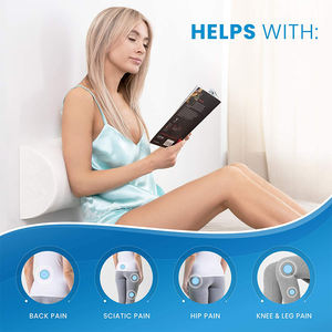 Oreiller de soutien pour les jambes - Oreiller de repos pour les jambes en mousse à mémoire de forme pure, <span class=keywords><strong>demi</strong></span>-<span class=keywords><strong>lune</strong></span>, <span class=keywords><strong>coussin</strong></span> de repose-pieds - Product Image 5