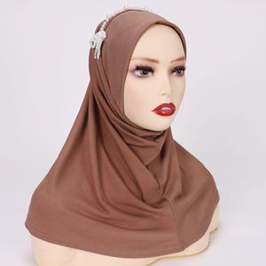 <span class=keywords><strong>Mini</strong></span> Ngay Lập Tức Hijab 2023 Cô Gái Phong Cách Mới Hijab Với Ngọc Trai Xác Minh Nhà Cung Cấp Hijab Mũ Arabic Khăn Undercap Cho Phụ Nữ - Product Image 1