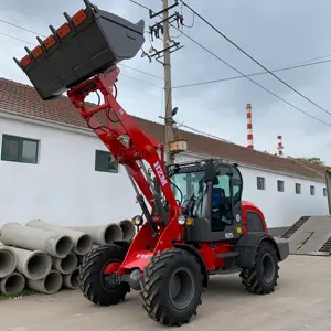 Фронтальный погрузчик Huizhong HZM 825 с подъемной способностью на 2 тонны, с двигателем yundei stage 5