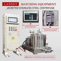 Extracteur automatique d'éthanol, de chanvre et d'huile de CBD LANSGT, séparateur à filtre plat à liquide refroidissant, centrifugeuse, haute sécurité, respectueux de l'environnement
