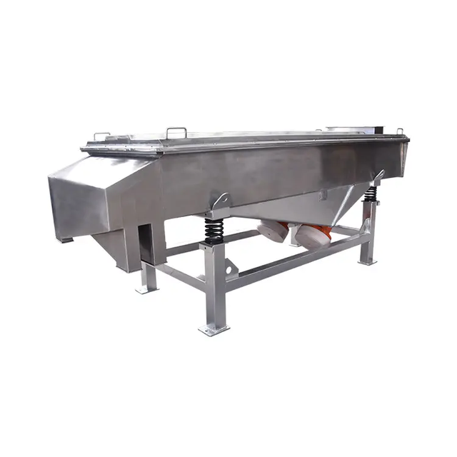 High Frequency Stainless Steel China Quartz Sand Linear Vibrating Screen