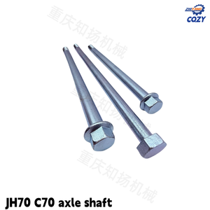 Personalización de Fábrica JH70 <span class=keywords><strong>C70</strong></span> Eje de Rueda Delantera Eje de Rueda Trasera Eje de Horquilla Plana Eje 50/70/90 Piezas y Accesorios para Motocicletas - Product Image 3