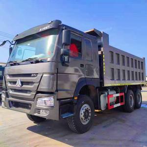 Dijual truk pembuang kemudi kiri Diesel baru 371/375HP Sinotruk Howo 6x4 langsung pabrik Tiongkok - Product Image 6