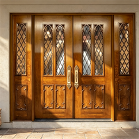 Portes d'église cintrées de style traditionnel sur mesure, conception étanche pour restaurants, hôtels, mosquées, églises et temples en extérieur