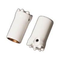 Forets diamantés coniques 8 dents 32mm les plus populaires de 2025 avec 6.4*10 7 ° 11 ° 12 ° Pièces essentielles pour machines minières