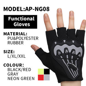 Guanti sportivi da fitness per mezze dita da tiro da corsa guanti da fitness all'aperto guanti funzionali - Product Image 1