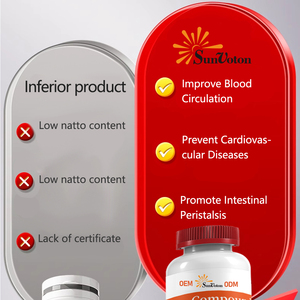 Высококачественная добавка для здоровья, оригинальные капсулы наттокиназы, дноуглубительные работы для мозга, смягчающий тромболитический софтгель - Product Image 5