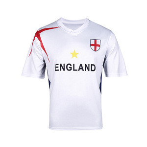 Maillot <span class=keywords><strong>de</strong></span> football respirant à manches courtes pour supporter <span class=keywords><strong>de</strong></span> l'équipe nationale d'Haïti, avec drapeau, multi-pays, pour matchs <span class=keywords><strong>de</strong></span> football - Product Image 6