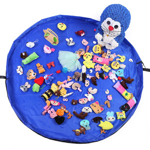 Bolsa de Almacenamiento de Juguetes para Niños, Tapete de Juego Portátil y Organizador para <span class=keywords><strong>Lego</strong></span> y Bloques de Construcción, Solución Impermeable para Almacenamiento de Juguetes Infantiles - Product Image 3