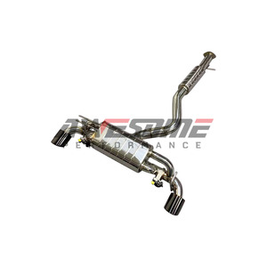 Sistema de Escape Catback Valvetronic de Alto Rendimiento para <span class=keywords><strong>GR</strong></span> <span class=keywords><strong>YARIS</strong></span> <span class=keywords><strong>2020</strong></span>+ con Puntas Negras de Acero Inoxidable 304 de 1.5 mm de Espesor - Product Image 2