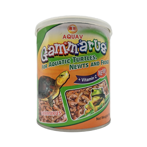 AquaV prend en charge les gammares séchés de haute qualité pour les poissons et les tortues, personnalisés, à haute nutrition et haute teneur en protéines, 80g - Product Image 1