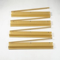 Support de tuiles de Mahjong américain en rotin tressé de 20 pouces de haute qualité, règle de luxe pour accessoires de jeu