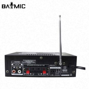 Aoshen BT-198B 5.0 12V เครื่องขยายเสียงไฮไฟสำหรับรถโฮมคาร์เตอร์เครื่องขยายเสียงสำหรับโฮมคาร์เธียเตอร์ - Product Image 3