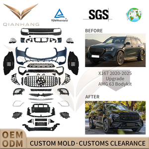Kit carrosserie complet style AMG GLS63 pour <span class=keywords><strong>GLS</strong></span> X167 AMG Line Sport 2020+ - Product Image 1