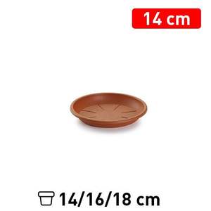 Base de pot de fleurs en plastique de 14 cm, plateaux de pot en PLA pour petite jardinière - Product Image 1