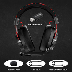 Nouveau casque de jeu sans fil <span class=keywords><strong>NUBWO</strong></span> G03 2.4G sans fil/3.5mm casque filaire basse Surround suppression du bruit avec micro pour PS5 PS4 PC - Product Image 6