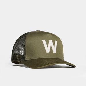 Gorra Trucker de Algodón Personalizada con Bordado de Fieltro, 5 Paneles, Estructurada, con Malla en la Parte Trasera - Product Image 4