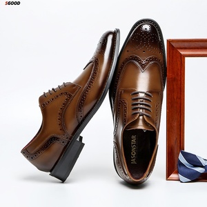 Zapatos de cuero de calidad profesional, muy vendidos, personalizables, antipinchazos y antideslizantes. - Product Image 4