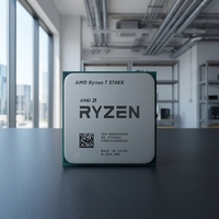 Nouveau processeur de bureau pour R7 5700X, 8 cœurs, 16 threads, 3,4 GHz, TDP 65 W, socket AM4, 4 Mo de cache L2, technologie de virtualisation 64 bits