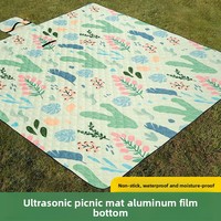 Tapis de pique-nique auto-adhésif personnalisé, résistant à l'humidité, pour camping et plage, tapis de sol portable pour barbecue toutes saisons, 2 kg