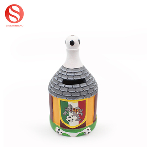 Brésil cadeaux <span class=keywords><strong>garçon</strong></span> motif animal personnalisé créatif pas cher football en céramique maison <span class=keywords><strong>tirelire</strong></span> - Product Image 4