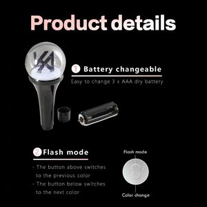 แท่งไฟ Kpop <span class=keywords><strong>แบ</strong></span>บกำหนดเอง ควบคุมผ่านแอพมือ<span class=keywords><strong>ถือ</strong></span> อุปกรณ์สำหรับงานปาร์<span class=keywords><strong>ต</strong></span>ี้ในคลับ แท่งไฟ LED สำหรับคอนเสิร์<span class=keywords><strong>ต</strong></span> แท่งไฟอย่างเป็นทางการของไอดอล - Product Image 4