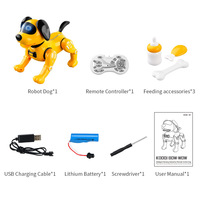 Enfants Jouets Éducatifs Smart Dog Intelligent Robots Technologie Ai Rc Programmation Télécommande Stunt Robot Chien