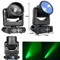 Marslite - Luces de Escenario Móviles con Zoom Fresnel RGB LED de 150 W, con Efecto Halo, para DJ, Discoteca, Fiesta, Boda