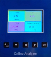 Analyseur de turbidité en ligne contrôleur de surveillance de la qualité de l'eau DO/pH/EC/TDS/COD/BOD/TOC etc.