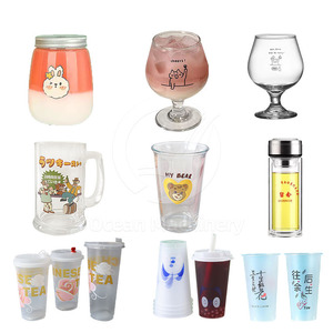 Machine de sérigraphie sérigraphique de tasse en plastique de papier de conteneur de bouteille de pot cosmétique avec le moteur servo - Product Image 2