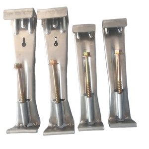 5'' 6'' Aluminium Polierte Einseitige Halterung Versteckter K-Stil Dachrinnenhalter mit Schraube - Product Image 4