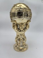 SE7ART Trophée personnalisé en résine électroplaquée 3D durable, statue d'ange de musculation gravée