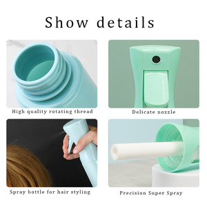 Chai xịt làm tóc nhiều màu 300mml có thể tái chế có thể tưới nước áp lực cao Chai xịt liên tục phun sương - Product Image 2