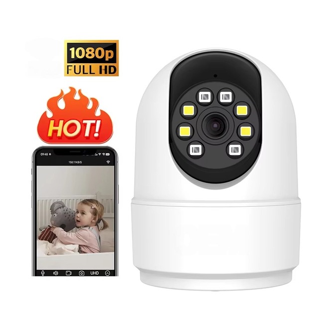Cheapest Price CS4 OEM Indoor Camera 1080P WiFi Wireless Pan/Tilt Signet Cctv Camera Wireless Mini Security Ip Camera
