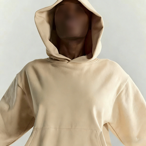 Sudadera con capucha unisex personalizable con logotipo estampado de soplo-Sudadera de algodón de gran tamaño para hombres y mujeres Ropa informal Suministro de fábrica - Product Image 5