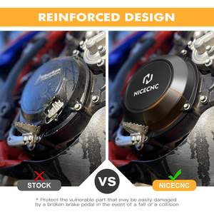 Protector de Cubierta de Embrague Reforzado NICECNC para <span class=keywords><strong>Beta</strong></span> <span class=keywords><strong>RR</strong></span> <span class=keywords><strong>300</strong></span> 250 2018-2020 <span class=keywords><strong>2021</strong></span> 2022 2023 2024, Mecanizado CNC, Aluminio Billet - Product Image 2
