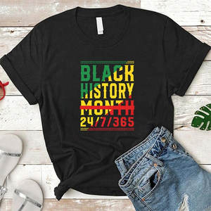 Magliette Melanin in Cotone Traspirante e Seta, Stampa di Alta Qualità, Vestibilità Oversize Casual, Taglie da XS a 5XL per l'Estate - Product Image 3