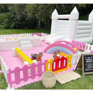 Juego <span class=keywords><strong>de</strong></span> Equipos <span class=keywords><strong>de</strong></span> Juego Suave Comercial para Niños y Adultos, Blanco, para Interiores y Exteriores, <span class=keywords><strong>Parque</strong></span> Infantil Pequeño <span class=keywords><strong>con</strong></span> Piscina <span class=keywords><strong>de</strong></span> Pelotas - Product Image 3