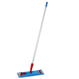 Telaio per <span class=keywords><strong>Mop</strong></span> Piatto Professionale Europeo, Misure <span class=keywords><strong>40cm</strong></span> e 50cm, Set Completo con Panno in Microfibra e Manico in Alluminio - Product Image 6