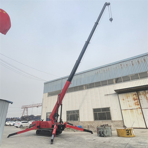 עומס גבוה קיבולת הידראולי עכביש זחילה מנוף טלסקופי 21 מ 'גובה הרמת 20m מוטת מנוע sipaite - Product Image 3