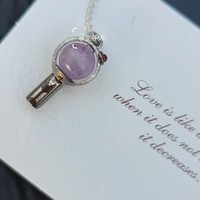 Collier pendentif inspiré du K-Pop, style Lightstick ARMY Bomb, chaîne de clavicule pour femmes et adolescentes